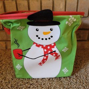 Thirty-One Mini Storage Bin Snowman